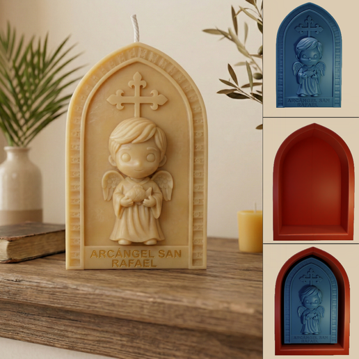 Arcángel San Rafael - Modelo Imprimible 3D