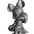 13.jpg Minnie mouse with flower. STL 3d printable