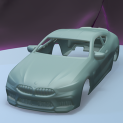 a001.png STL file BMW M8 COMPETITION COUPE 2020 (1/24) printable car body・3D printable model to download