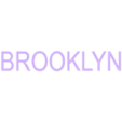 Brooklyn Nets NBA BROOKLYN V1.stl STL file Brooklyn NETS NBA・Model to download and 3D print, Upcrid