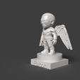 Falcon_Unrendered-8.png Chibi Falcon Sam Wilson Marvel 3D STL File