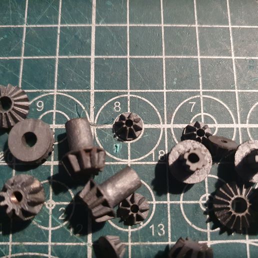 ⚙️ MJX Hyper-go 1/16 differential gear・ STL File for 3D printing・Cults