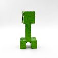 IMG_3417.jpg MINECRAFT FLEXI-CREEPER ARTICULATED PRINT IN PLACE CREEPER
