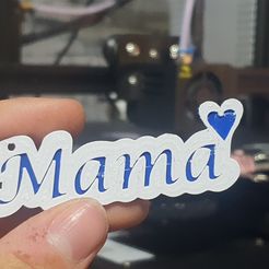 20230916_010040.jpg Fichier 3D Porte-clés Mama・Objet pour imprimante 3D à télécharger