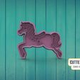 caballo-carusel.jpg carousel horse Cookie Cutter Carousel Horse