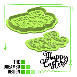 HAPPY-EASTER-9-COOKIE-CUTTER-STAMP-N-DEBOSSER.png STL file HAPPY EASTER 9 COOKIE CUTTER STAMP N DEBOSSER・3D printing design to download, THEDREAM3DDESIGN