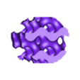 gyroid cylindrical.stl Triply periodic minimal surfaces - TPMS LATTICES