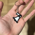 IMG_2510.png 3D file Megaphone keychain・Model to download and 3D print