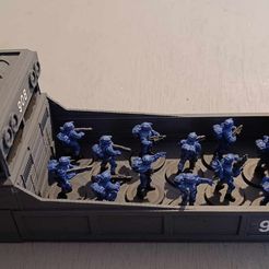 387325832_3522945487985896_269852851093748601_n.jpg 28mm Landungsboot für Sci-Fi Wargaming