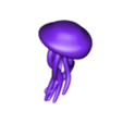 Jellyfish2.stl Диорама Поньо