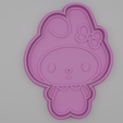 My-melody.png Set X12 Cookie Cutters Hello Kitty Sanrio