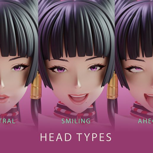 Nyotengu (Dead or Alive) - NSFW & SFW 3D File for 3D printingCults