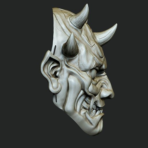 30.jpg OBJ file Darth Maul Mask Crime Lord Star Wars Sith Lord 3D print model・3D print model to download, Maskitto