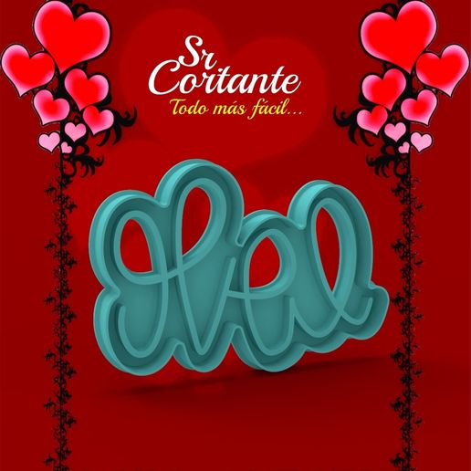 CUTTER OF COOKIES VALENTINE'S DAY - 3D model önizlemesi