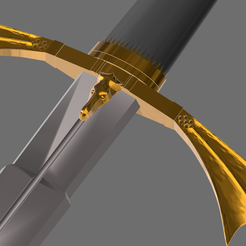 dark-sister-3.png STL file Dark sister sword | House of the dragon・3D printing template to download, FraguaDelMultivers0
