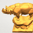 TDA0311 Rhinoceros (iii) A07.png Бесплатный 3D файл Rhinoceros 03・Модель 3D-принтера для загрузки