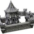 Elven-City-Walls-1-Mystic-Pigeon-Gaming-4-w.jpg Elven city walls and modular air spire tower