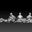 7568.jpg usa soldiers tank crew 3D print model