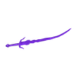 sword curved.obj épée recourbée