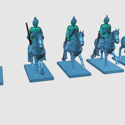 c66a430936eb367f0971fd64f454cde3_display_large.jpg Free STL file American War of Independence - Part 3 - British Lt Dragoons・3D printer model to download, Earsling
