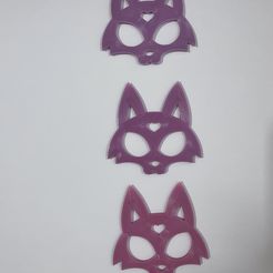 Self Defense Foxy Keychain with pointed ears