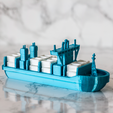 boat6-square.png Free STL file Container Ship・3D print object to download