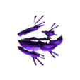 frog 3.stl Игривая зеленая лягушка