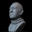08.jpg Three Eyed Raven (Max Von Sydow) Game of Thrones character, 3d Printable Model, Bust, Portrait, Sculpture, 153mm tall, downloadable STL file