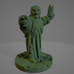 Crates_Fire_Wizard.png Archivo STL gratis Cajas El Mago de Fuego・Diseño de impresión 3D para descargar