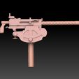 m1919-wip-9.jpg M1919 Browning 30 cal Machine Gun Royalty Free Version