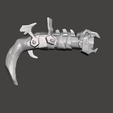1.png Bone Crusher Pistol 3D Model