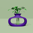 33.png 04 Empty Vases Collection - Modern Plant Vase - STL Printable