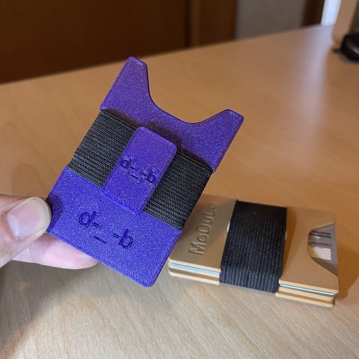 👛 Modular Slim Wallet - Customizable Wallet Design・ STL File for 3D ...