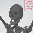 3.jpg Halloween Skull Earphones/Earpods Holder Storage - 3D printable from CT Scan