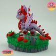 c.jpg PRINT IN PLACE FLEXI VALENTINE DRAGON ARTICULATED