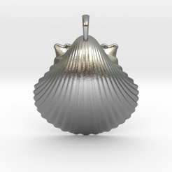 scallopshell.jpg Archivo 3D Scallop Shell Pendant・Modelo de impresión 3D para descargar
