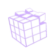 Cube 4.stl RUBIKS CUBE WALL SCULPTURE 2D