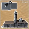 3.jpg Eastern Arab Mosque with domed minaret and annex (16) - Medieval Modern Oriental Desert Old Archaic East 28mm 15mm RPG