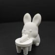 Cod2052-Bunny-Picking-Up-Carrot-9.jpeg 3D file Bunny Picking Up Carrot・3D printable model to download, Usagipan3DStudios