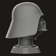 B.jpg Download STL file ▷ Darth Vader Mask with Base • Model to 3D print, gersith