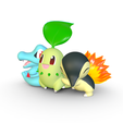 download-1.png Totodile | Chikorita | Cyndaquil - IMPRESIÓN 3D