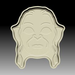 Gollum-VACUUM-PIECE.jpg GOLLUM BATH BOMB MOLD