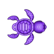 ARTICULATED TURTLE .stl ШАРНИРНЫЙ БРЕЛОК В ВИДЕ ЧЕРЕПАШЬЕЙ СУМКИ