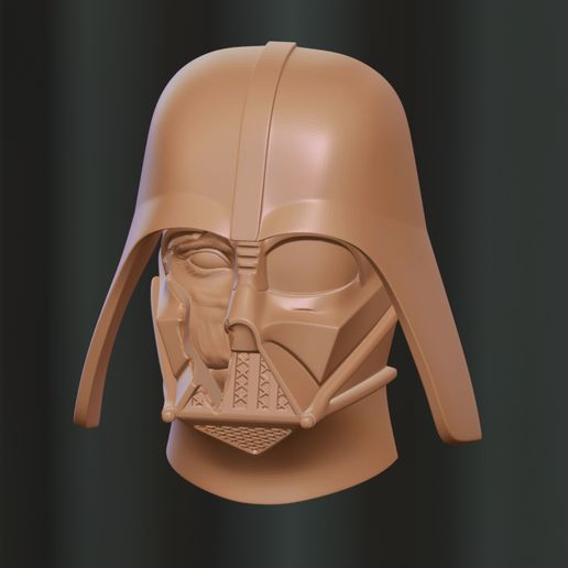 STL file Darth Vader broken mask ・3D print design to download・Cults