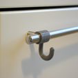 3f758f9e79a8978bd65eca30c8486e63_display_large.jpg Kitchen Towel Hook for Round Bars (Customizable)