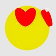 HearteyeV1.jpg Hearteye Emoji 3D Model