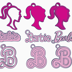 llavero-barbie.png kit x9 barbie key rings