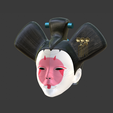 hy // dae NLL) oll WN nH M1); Zo Animatronic Geisha head from Ghost in the Shell