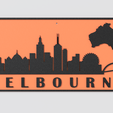 ad65c560-f320-495c-86c9-313868201c7f.png Placa de pared Skyline - Melbourne