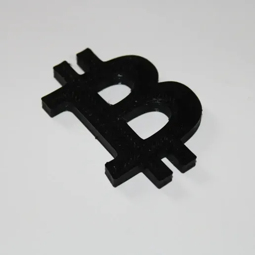 Bitcoin logo | 3D Printable STL 3D model preview